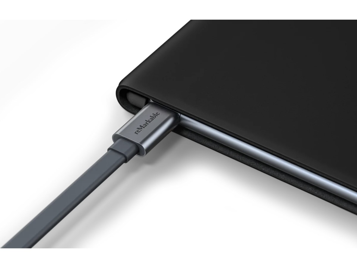 reMarkable 2 10,3" 8 GB inkl. Marker Plus och Book Folio (svart läder) Digitala anteckningsblock