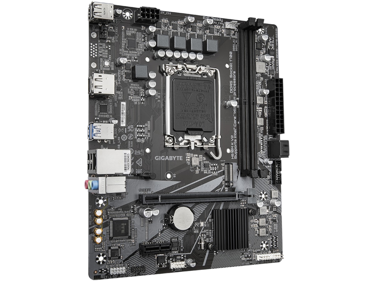 Gigabyte H610M K V2 Moderkort Intel Socket