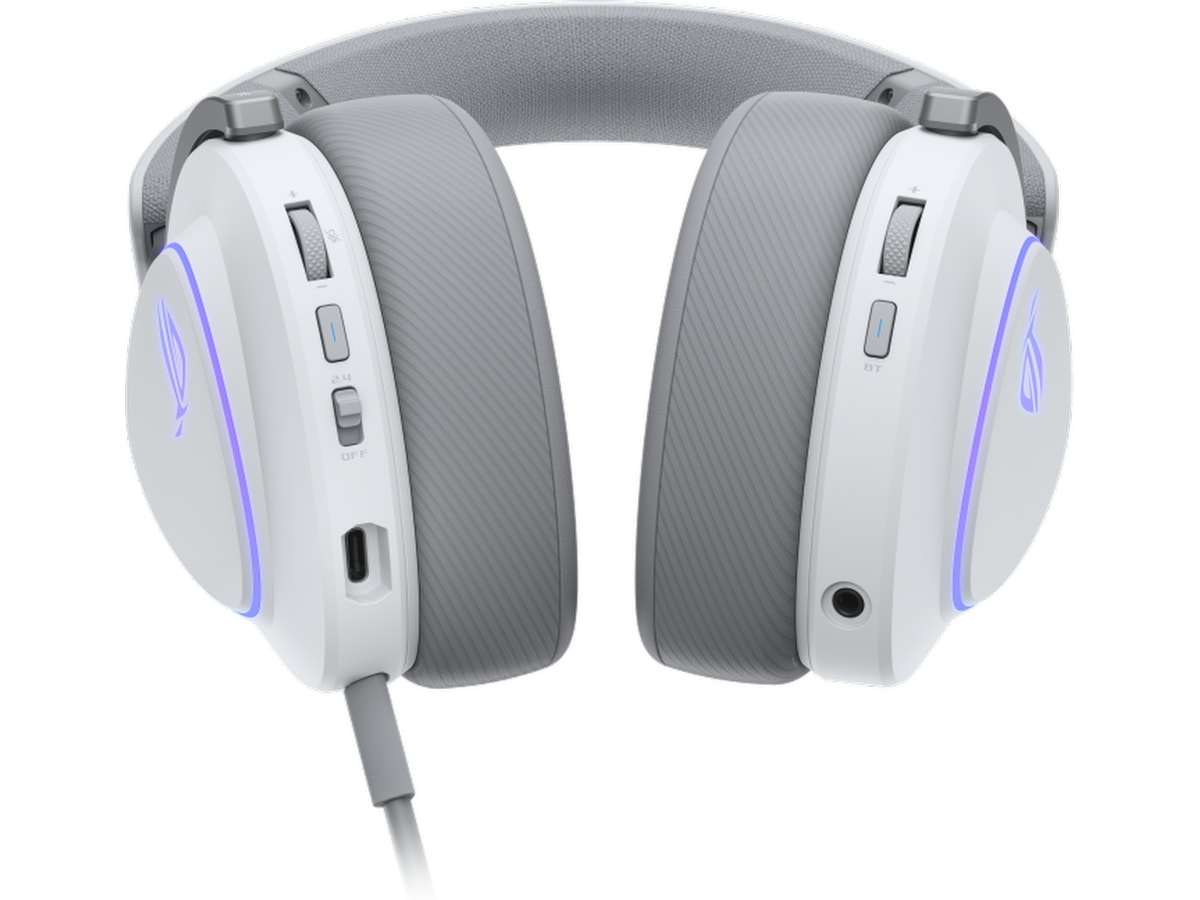 Asus ROG Delta II trådlöst gamingheadset (vit) Gamingheadset