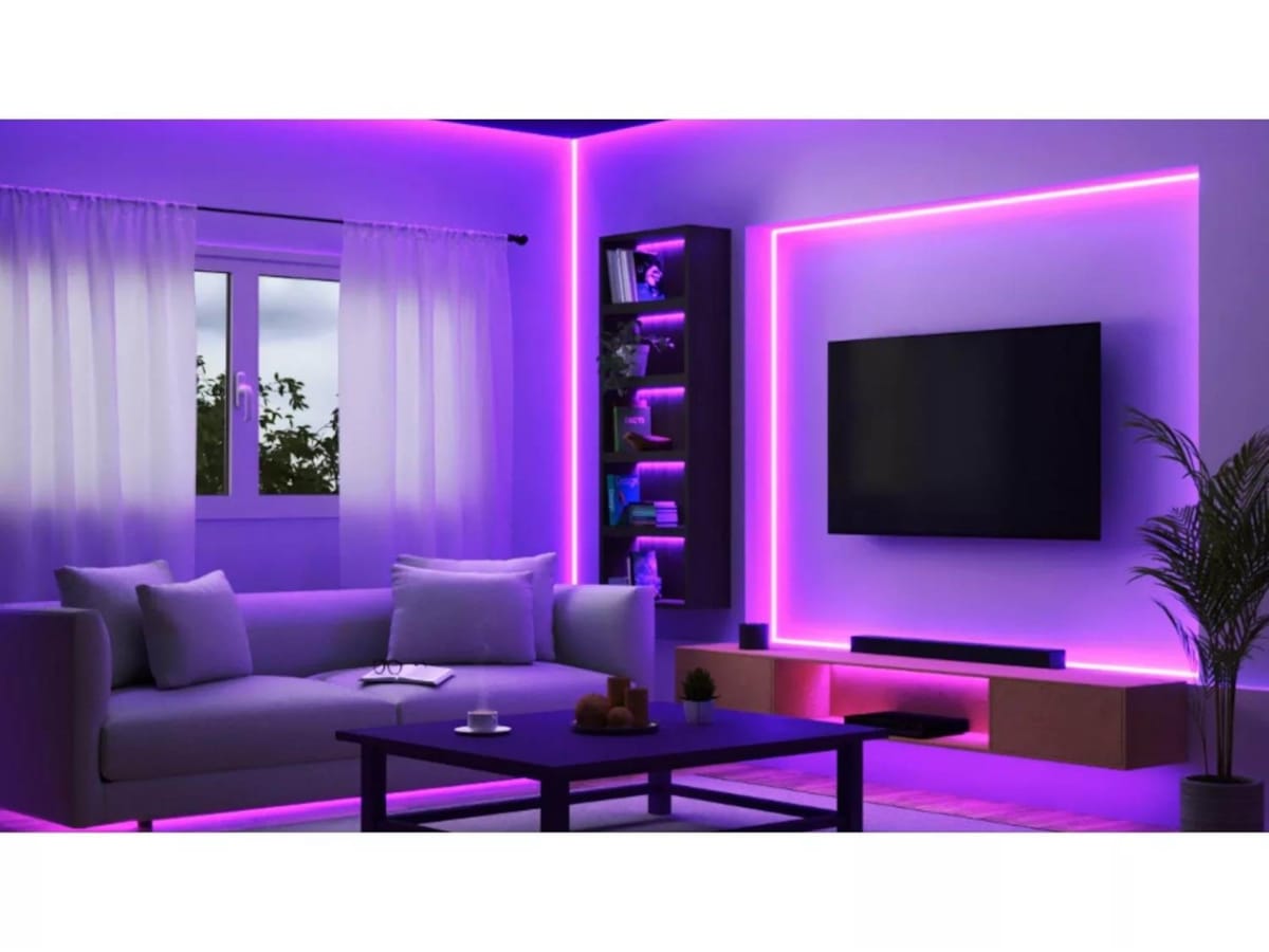 WiZ RGB LED-remsa 4m Led strips & underhållning
