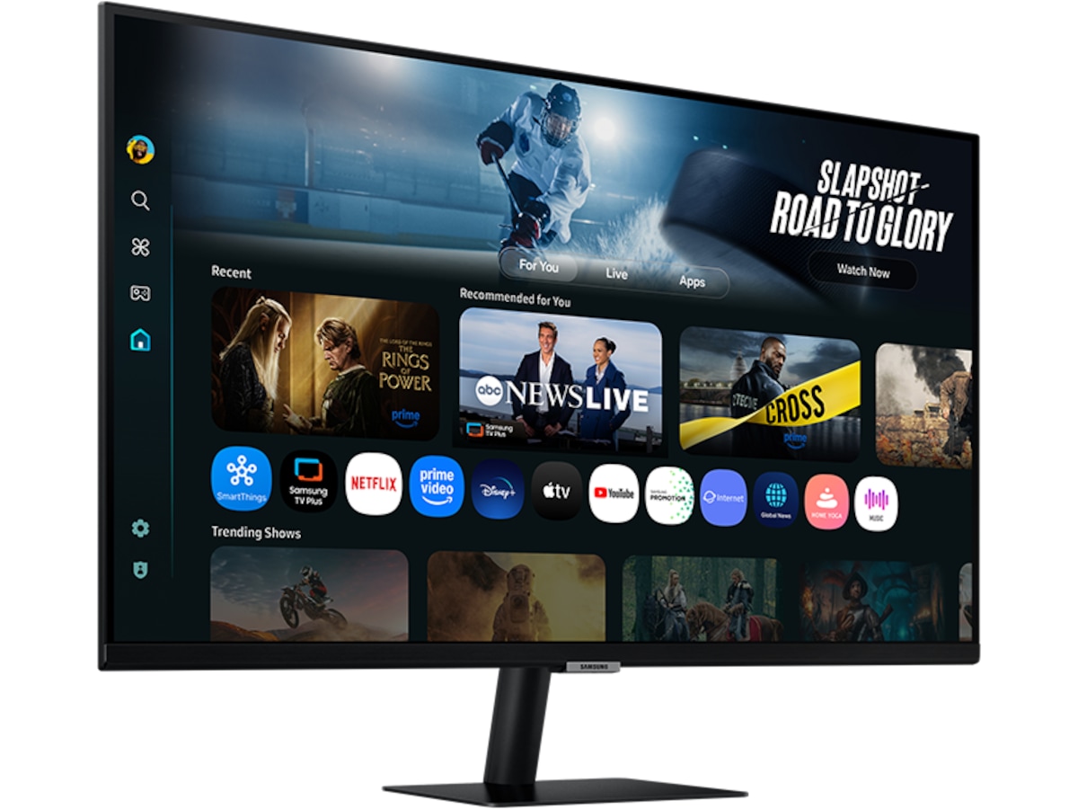 Samsung 32" 4K smart skärm M7 32FM702 (svart) Bildskärmar