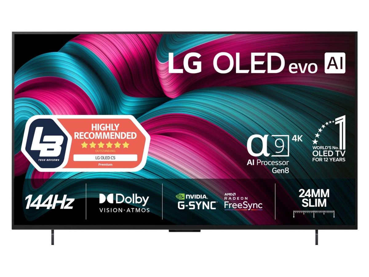 LG 42" C5 AI 4K OLED Smart TV (2025) Bundle 20 - 49 tums TV