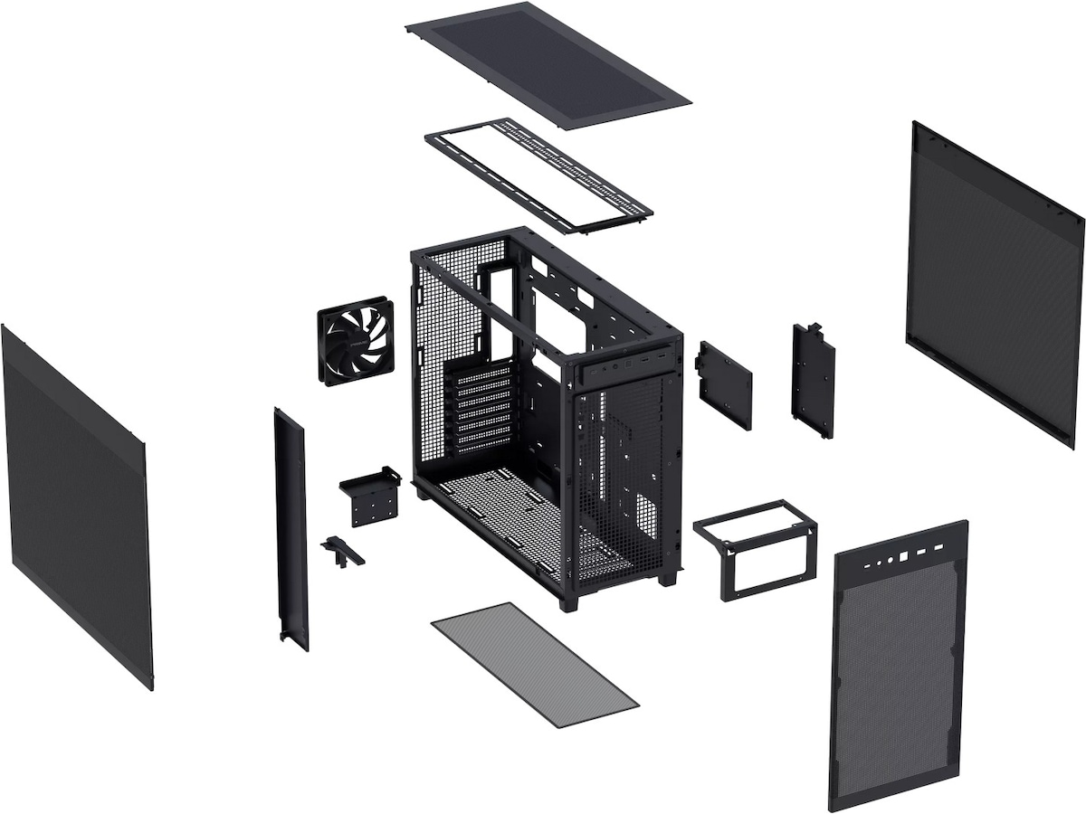 Asus Prime AP303 MESH Mid Tower (sort) Midi tower