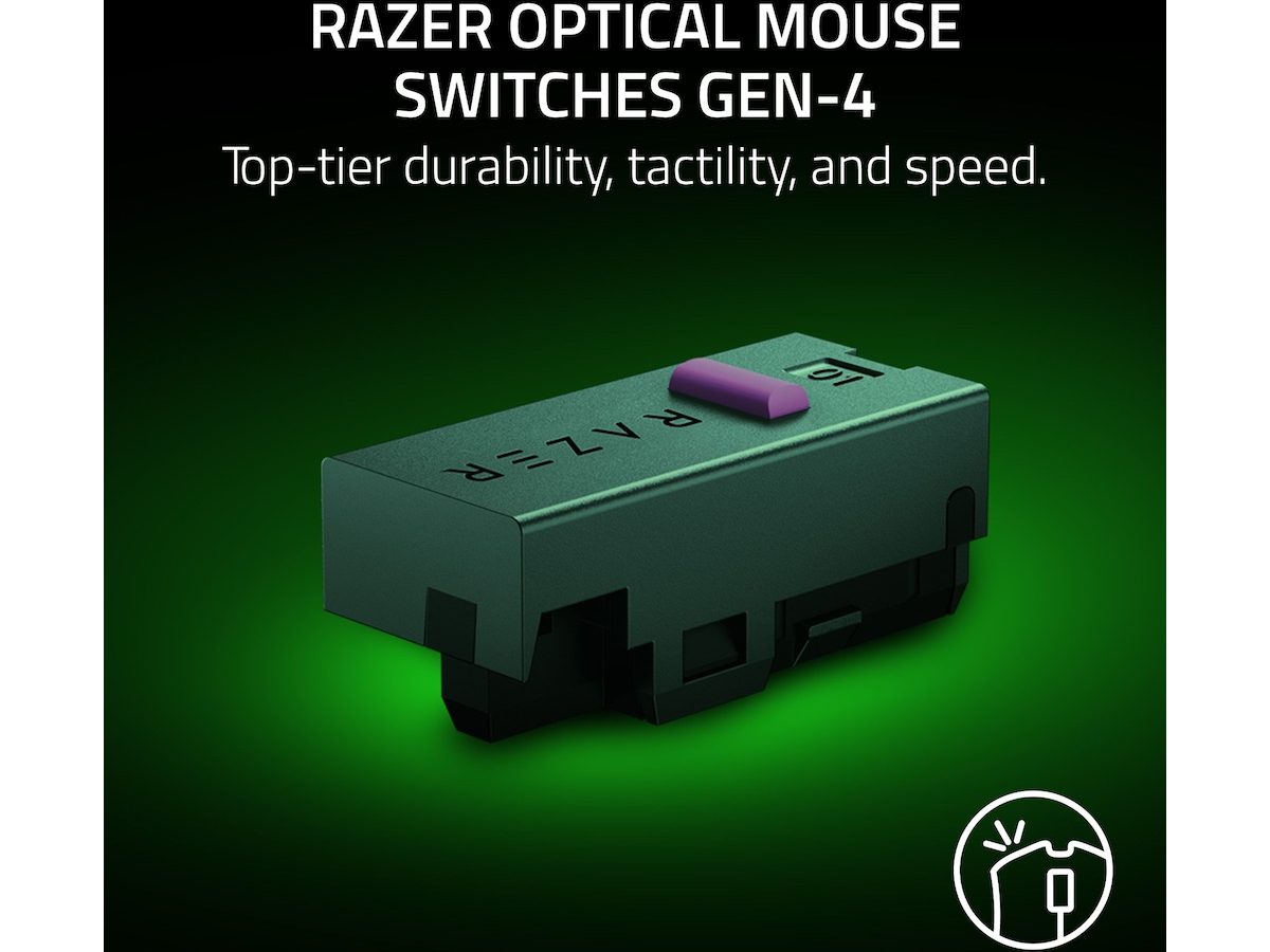 Razer DeathAdder V4 Pro trådlös gamingmus (svart) Gamingmus