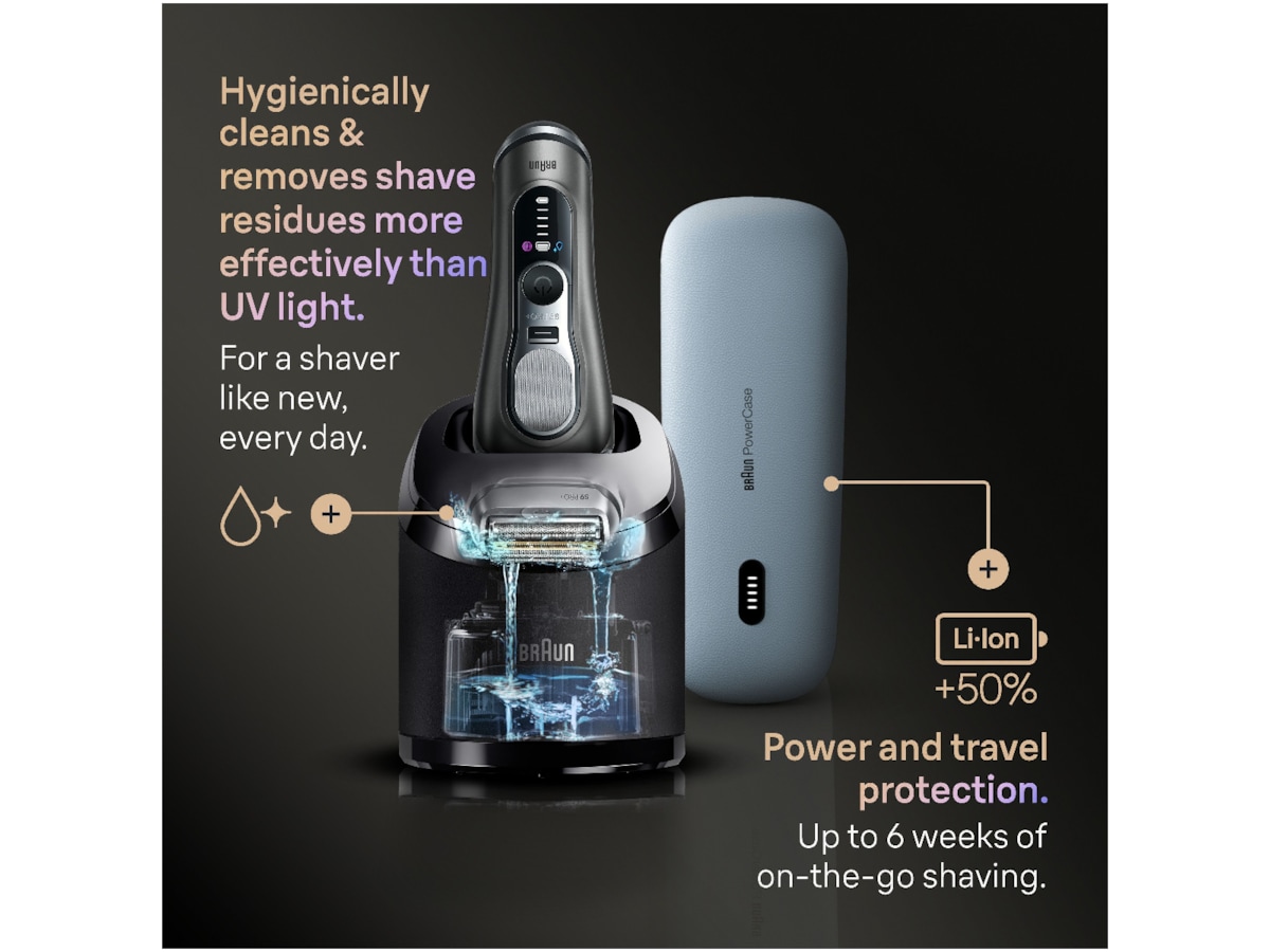 Braun Series 9 PRO+ elektrisk rakapparat 9675CC Rakapparat