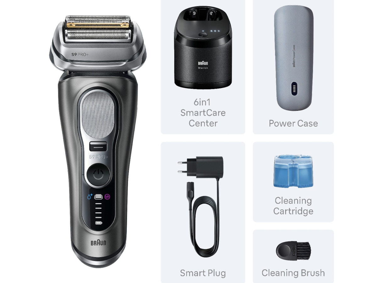 Braun Series 9 PRO+ elektrisk rakapparat 9675CC Rakapparat