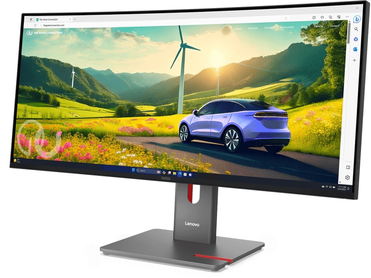 Lenovo 34" skärm ThinkVision P34WD-40 Bildskärmar