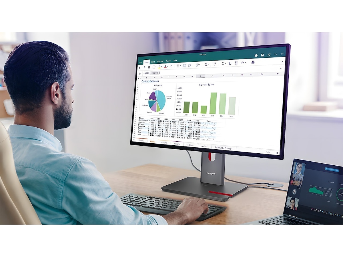 Lenovo 34" skärm ThinkVision P34WD-40 Bildskärmar