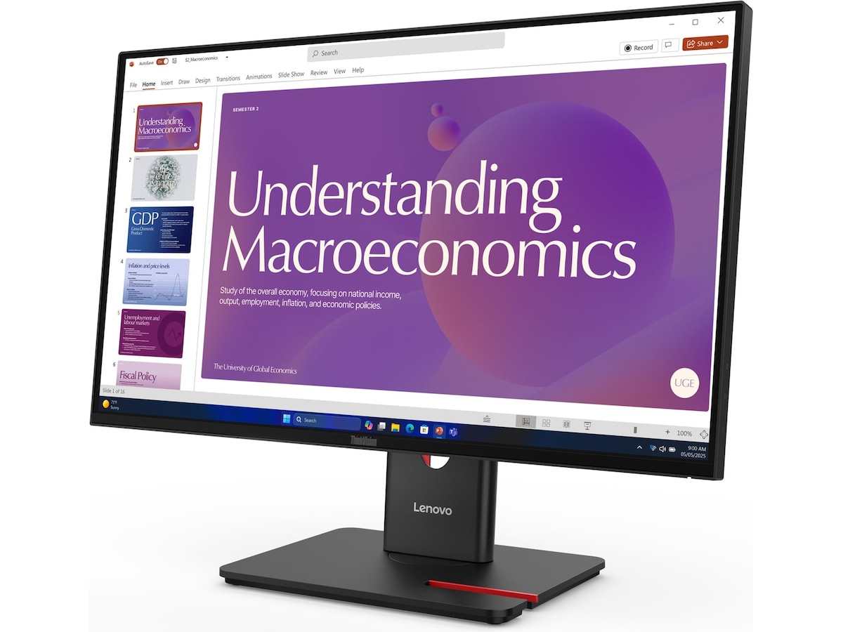 Lenovo 24" skärm ThinkVision  T24D-40 Bildskärmar