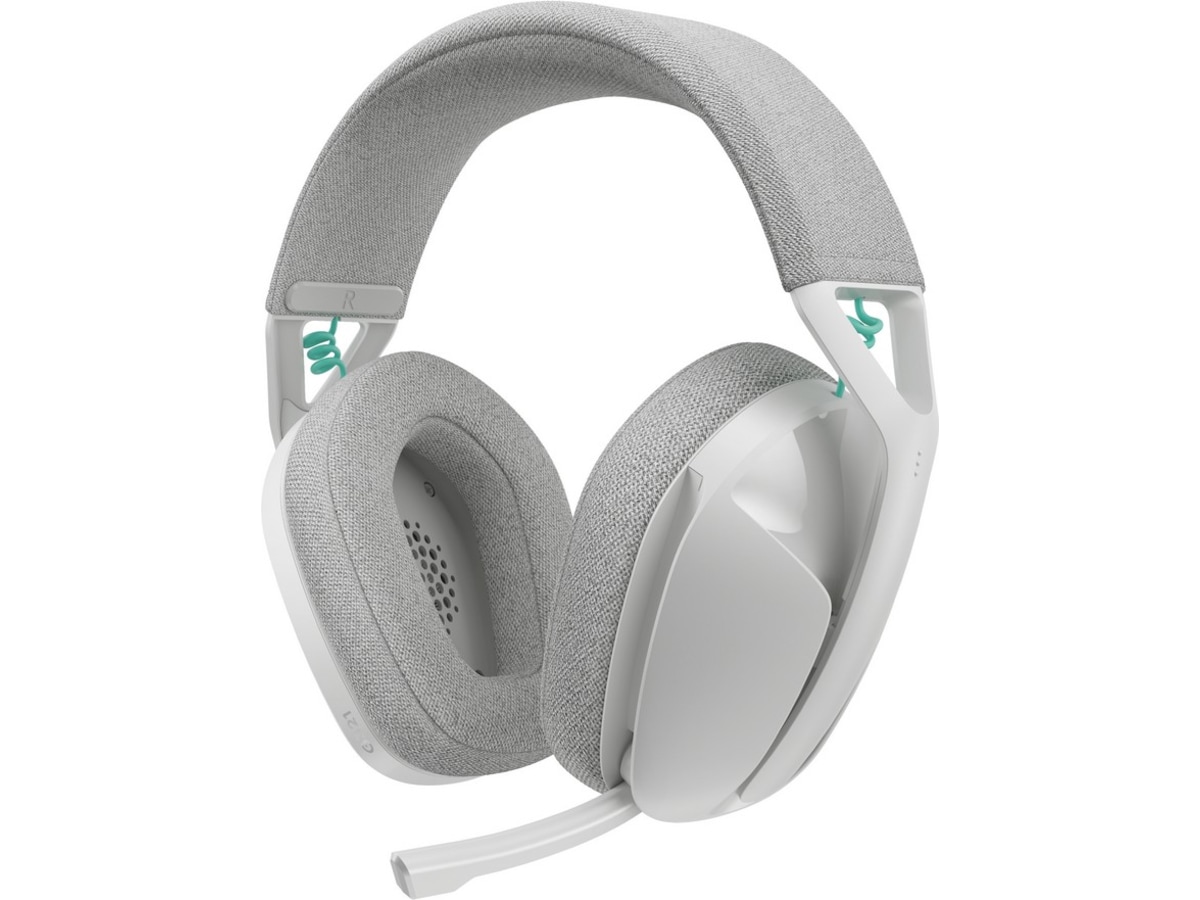 Logitech G321 Lightspeed trådlöst gamingheadset (vit) Gamingheadset