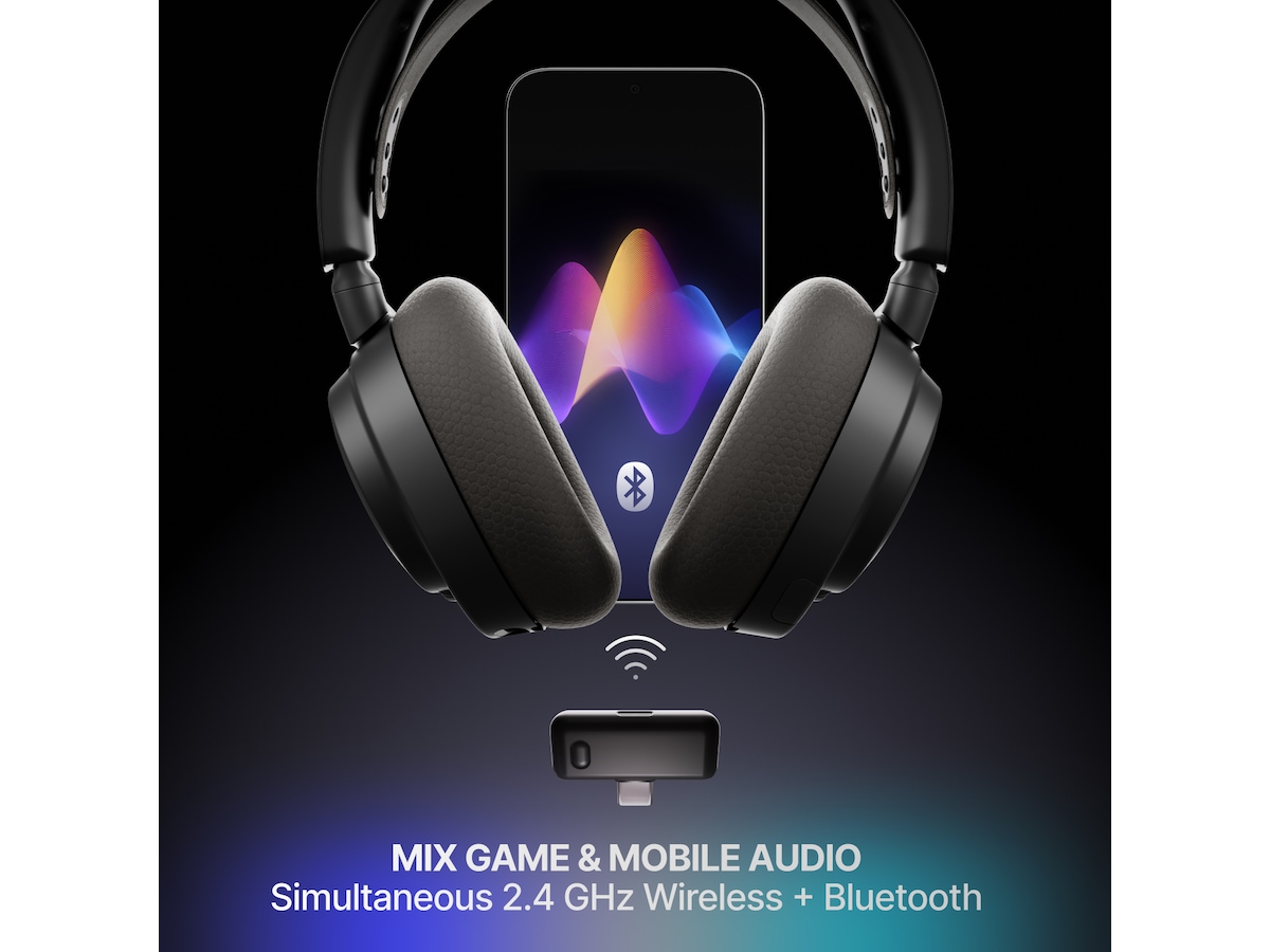 SteelSeries Arctis Nova 7 Gen 2 Trådløst Gamingheadset (sort) Gamingheadset