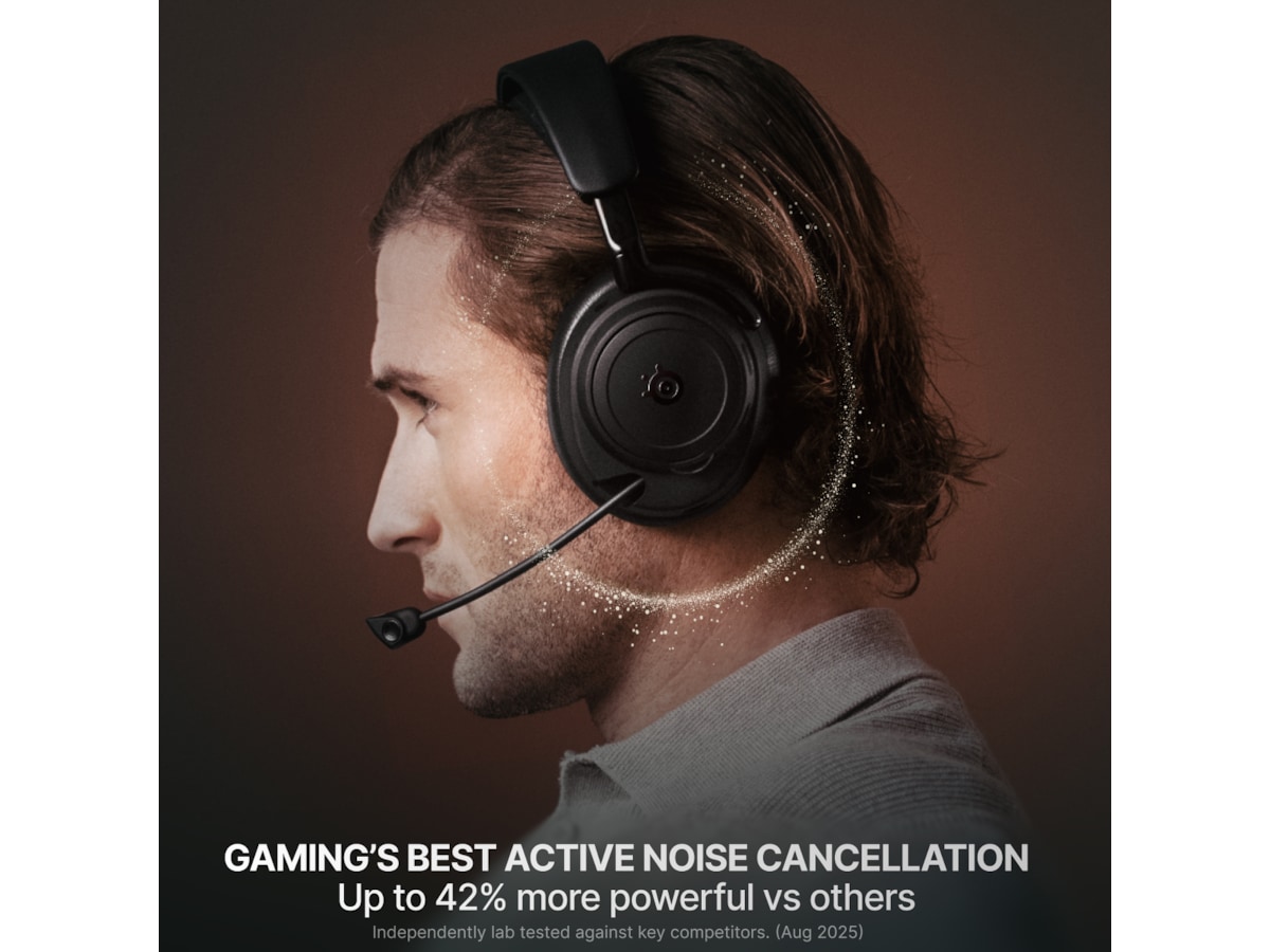 SteelSeries Arctis Nova Elite trådlöst gamingheadset (svart) Gamingheadset