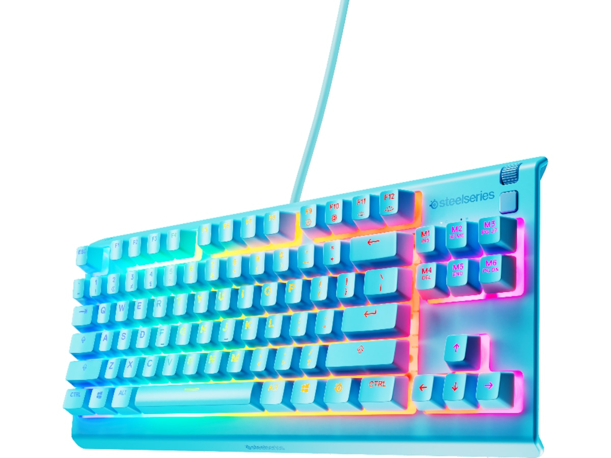 SteelSeries Apex 3 TKL gamingtangentbord (aqua) Gamingtangentbord