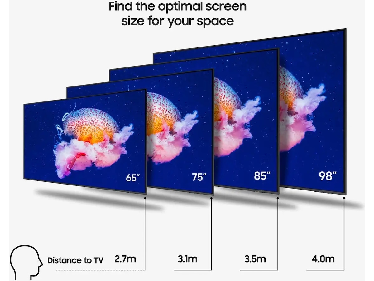 Samsung 55" Q6F QLED 4K Smart TV (2025) 50 - 59 tums TV