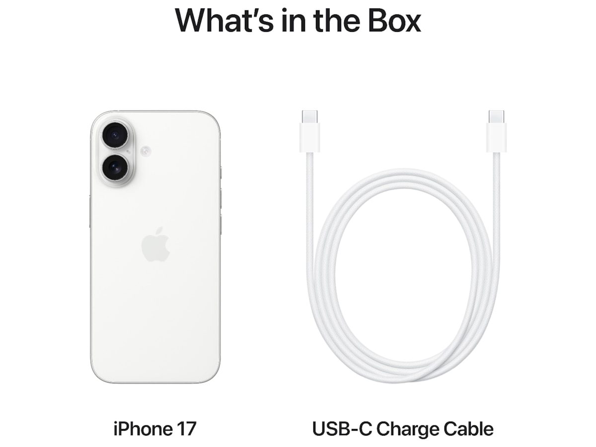 iPhone 17 256GB (vit) Mobiltelefoner