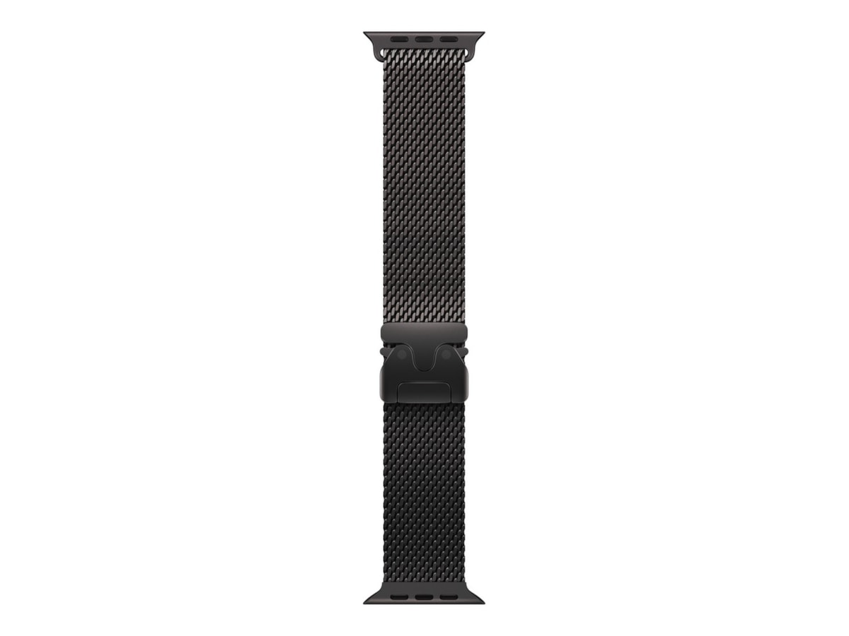 Apple Watch 49mm Milanese Loop (black titanium) Armband