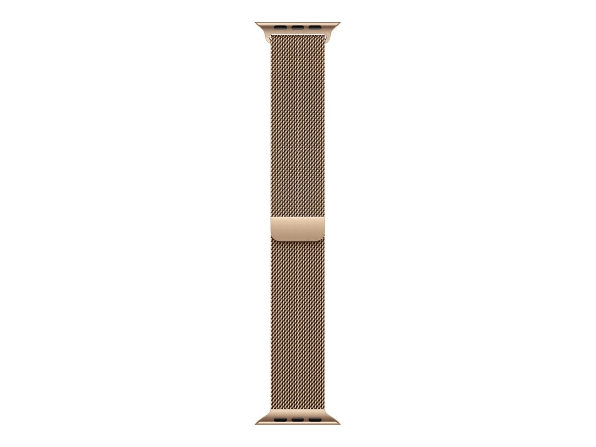 Apple Watch 46mm Milanese Loop (gold) Armband