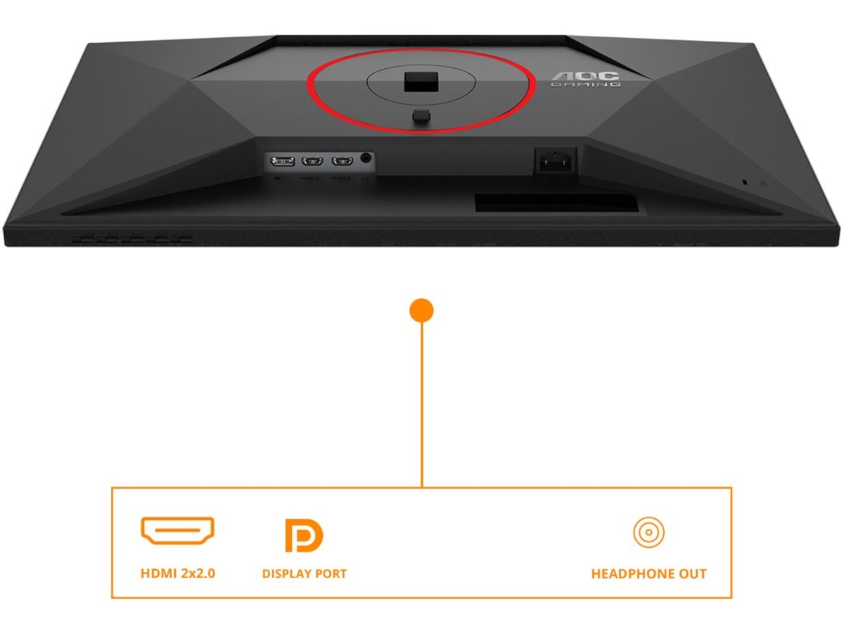 AOC 27" gamingskärm Q27G4ZR Gamingskärmar