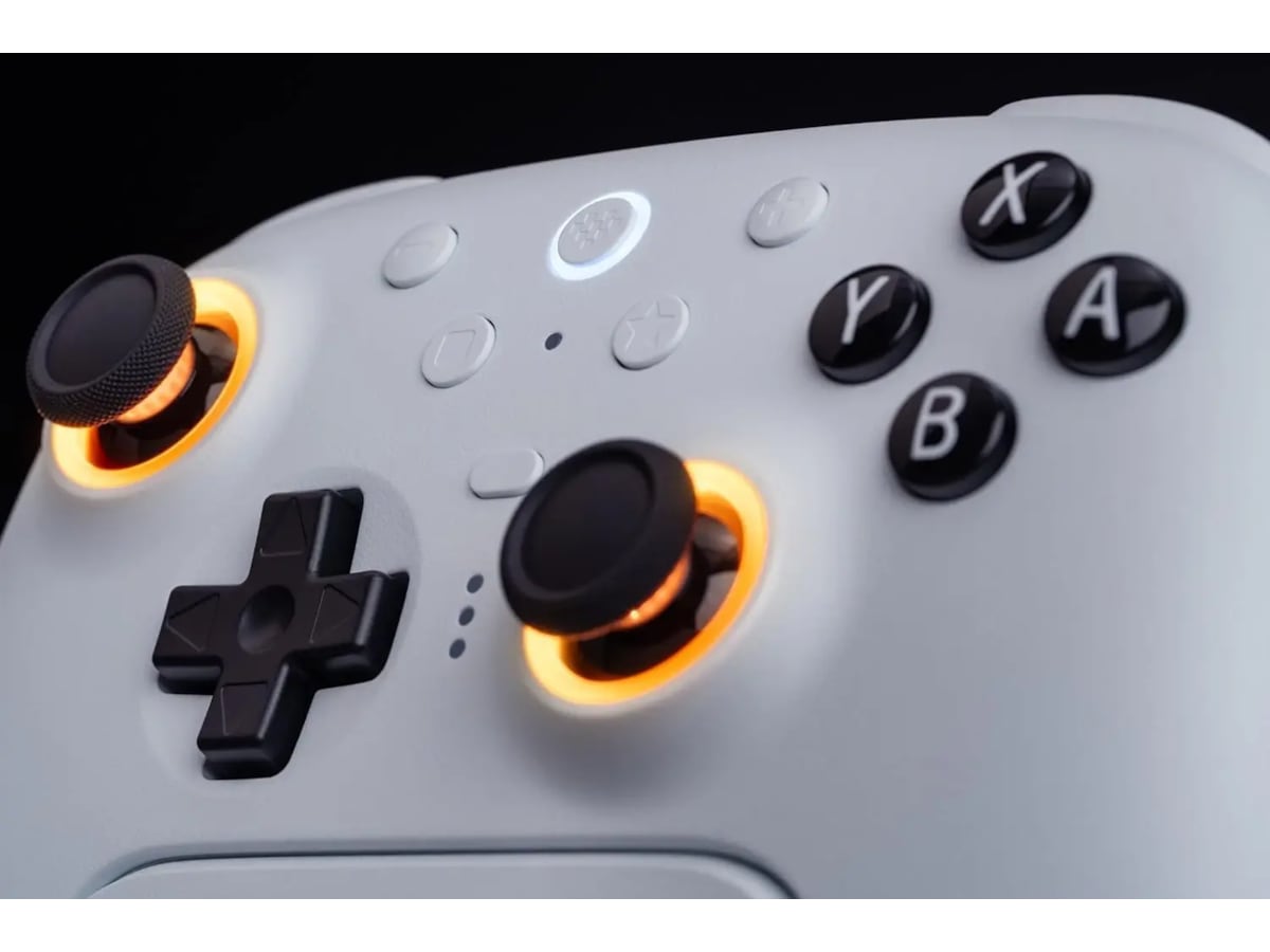 8BitDo Ultimate 2 Trådlös Bluetooth Kontroller (vit) Gamepad