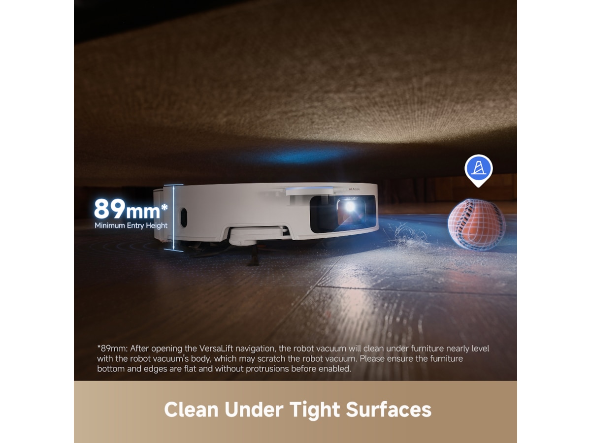 Dreame X50 Ultra Robotdammsugare (vit) Robotdammsugare