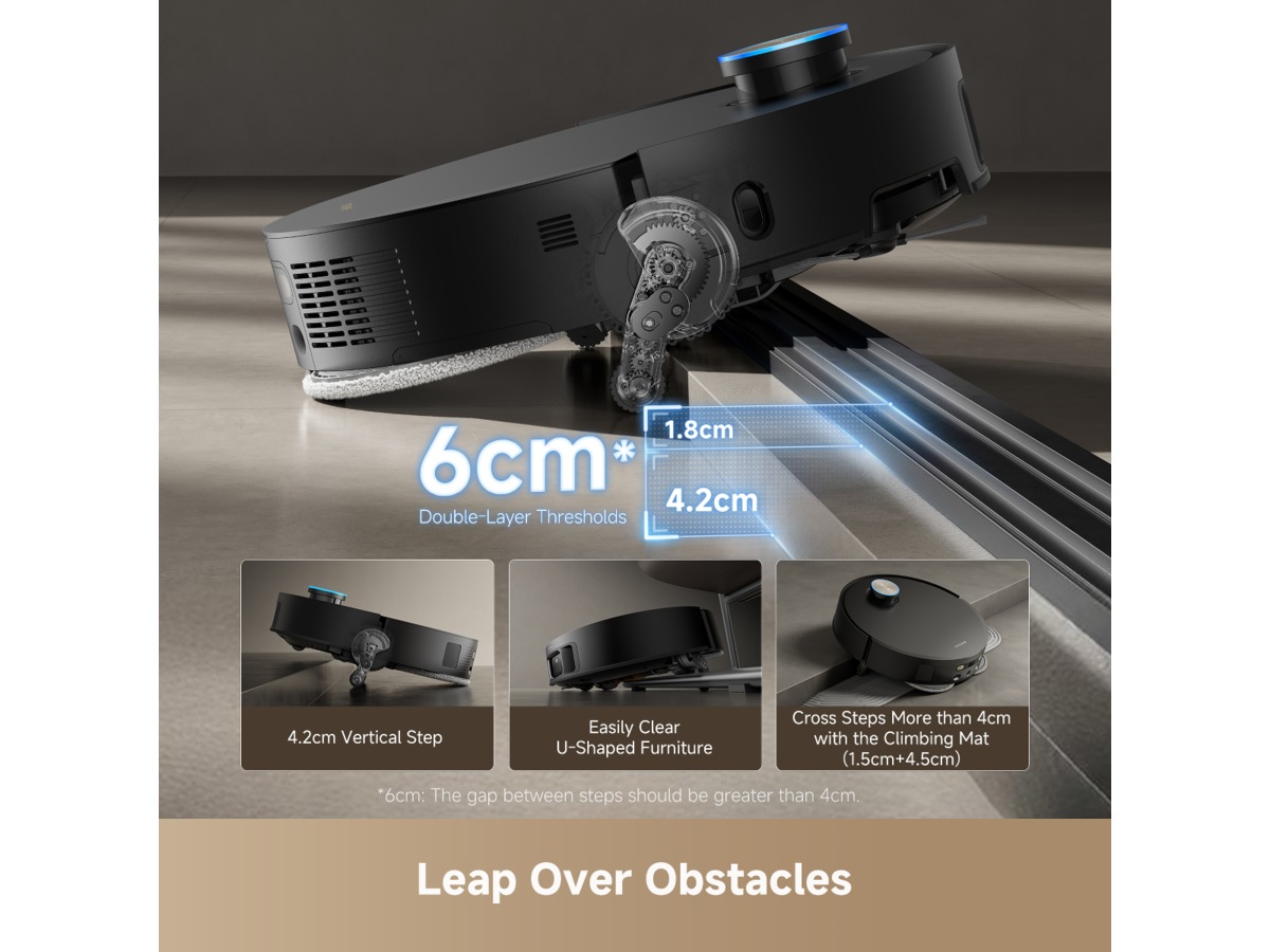 Dreame X50 Ultra Robotdammsugare (svart) Robotdammsugare