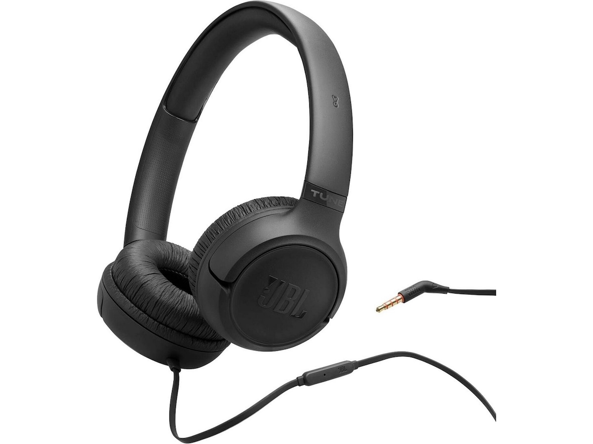 JBL Tune 530 Hörlurar, On-Ear (svart) Hörlurar