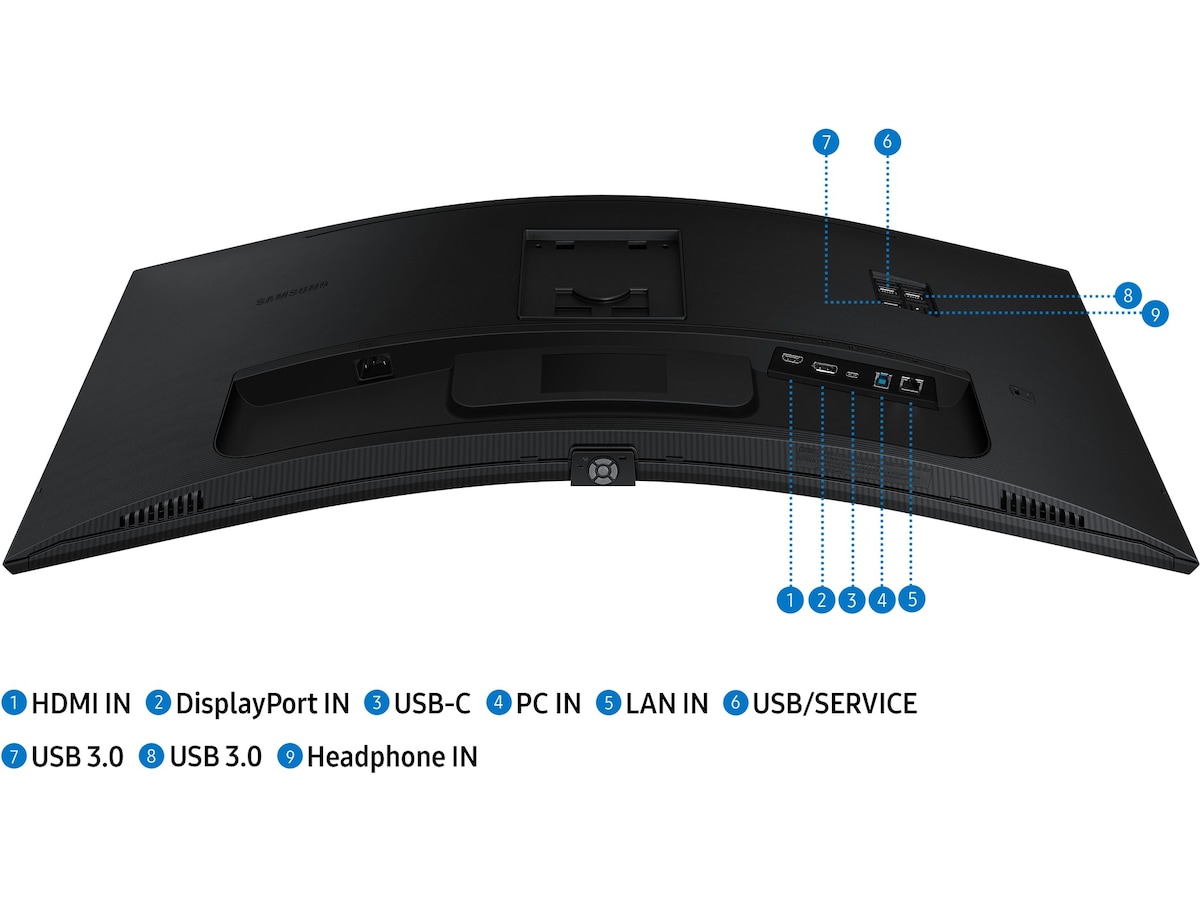 Samsung 34" curved skärm ViewFinity S6 S65UC Bildskärmar