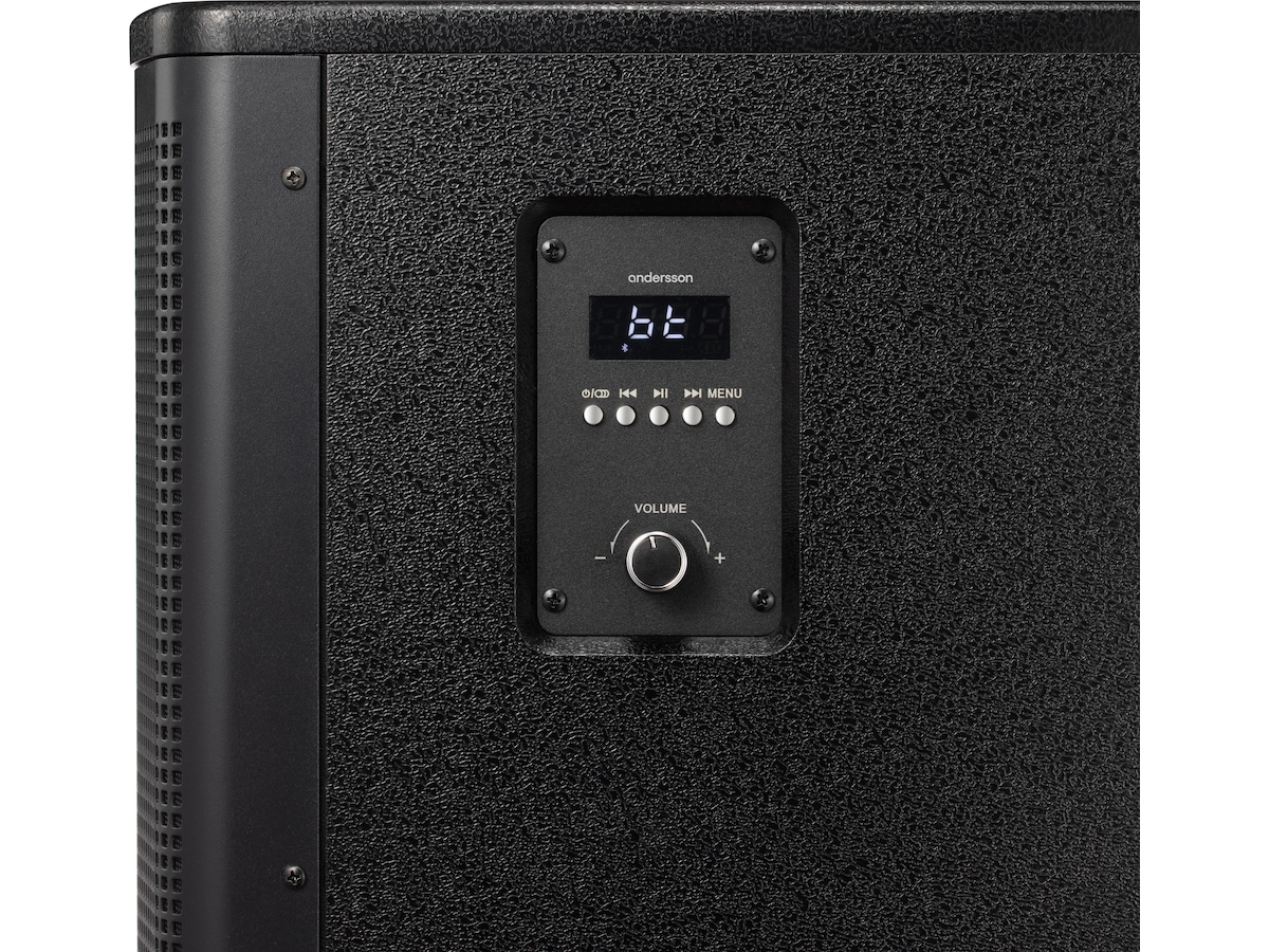 Andersson PA-system 300W Bluetooth 5.3 Högtalare