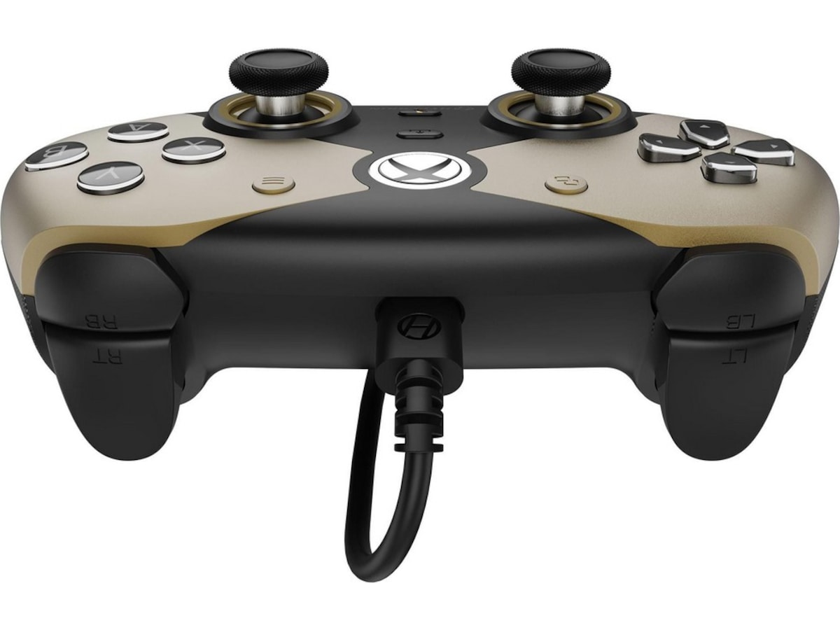 Hyperkin Competitor Xbox-handkontroll kabelansluten (guld) Tillbehör till spelkonsoler