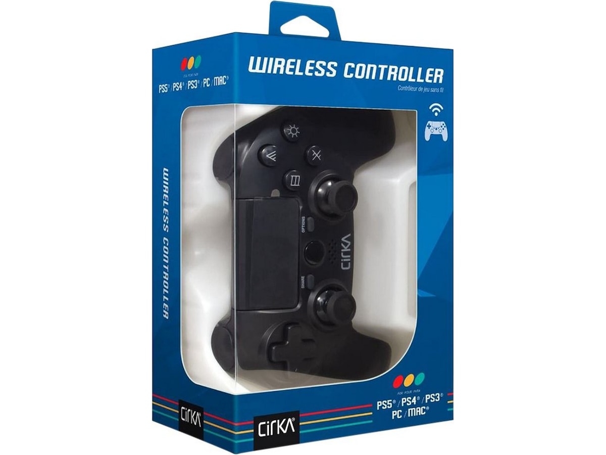 Hyperkin Cirka NuForce PS4 trådlös handkontroll (svart) Gamepad