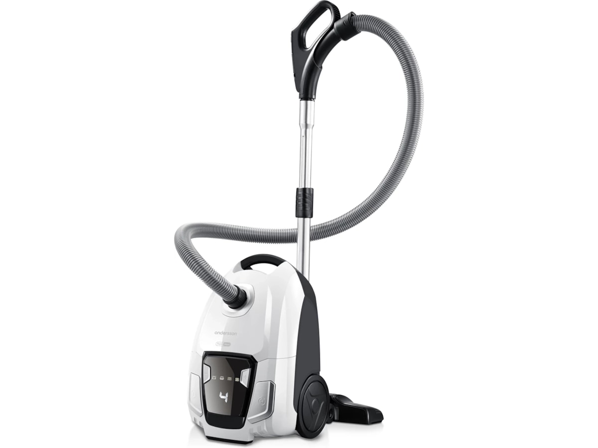 Andersson VMC-W3000 dammsugare med extra munstycken (vit) -B-Grade Demo hem & hushåll