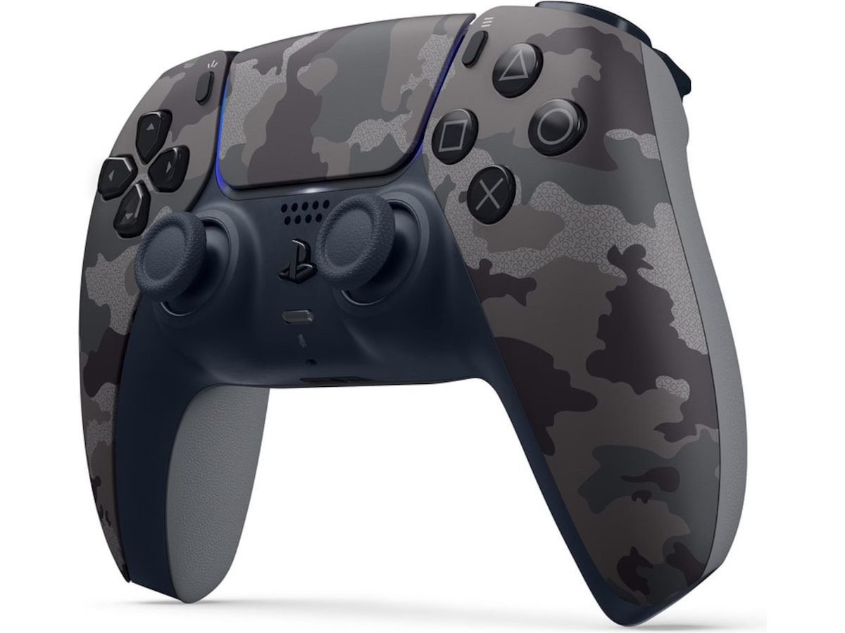 PlayStation 5 DualSense-kontroller V2 (grå kamouflage) Tillbehör till spelkonsoler