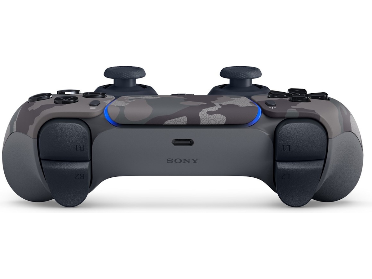 PlayStation 5 DualSense-kontroller V2 (grå kamouflage) Tillbehör till spelkonsoler