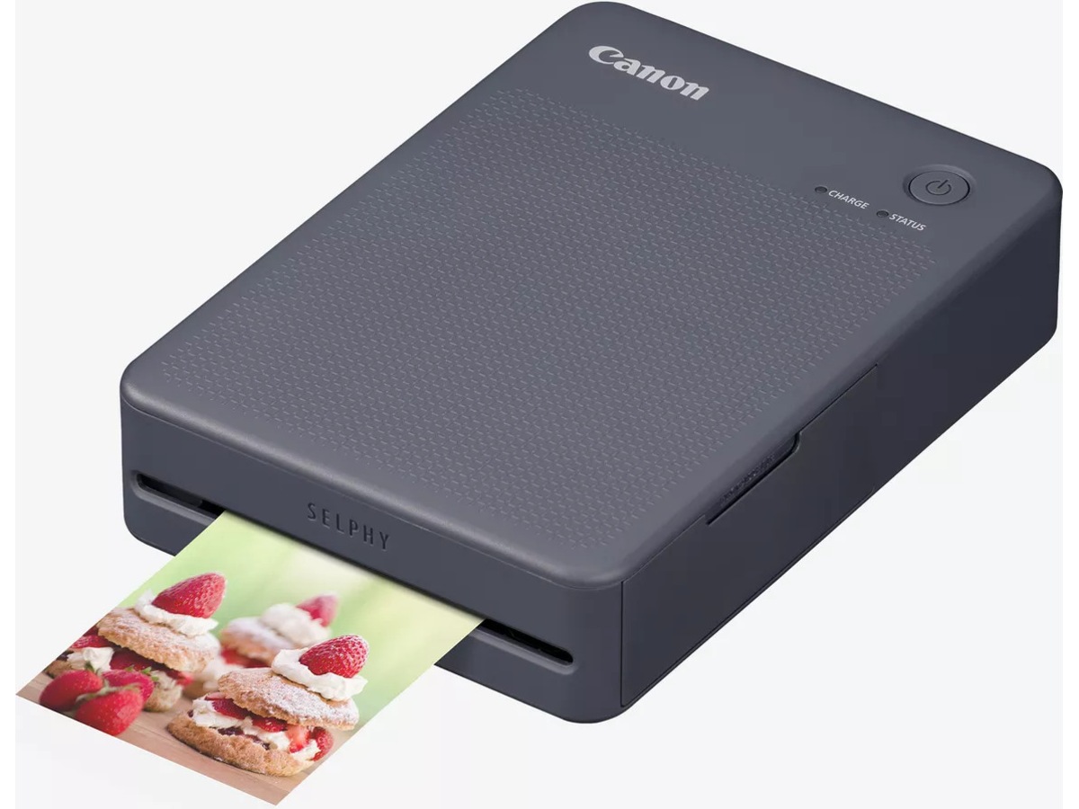 Canon SELPHY QX20 trådløs fotoprinter (grå) Skrivare