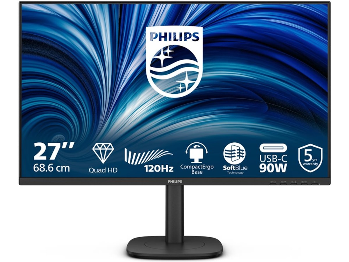 Philips 27" skærm 27B2U3601/00 Bildskärmar