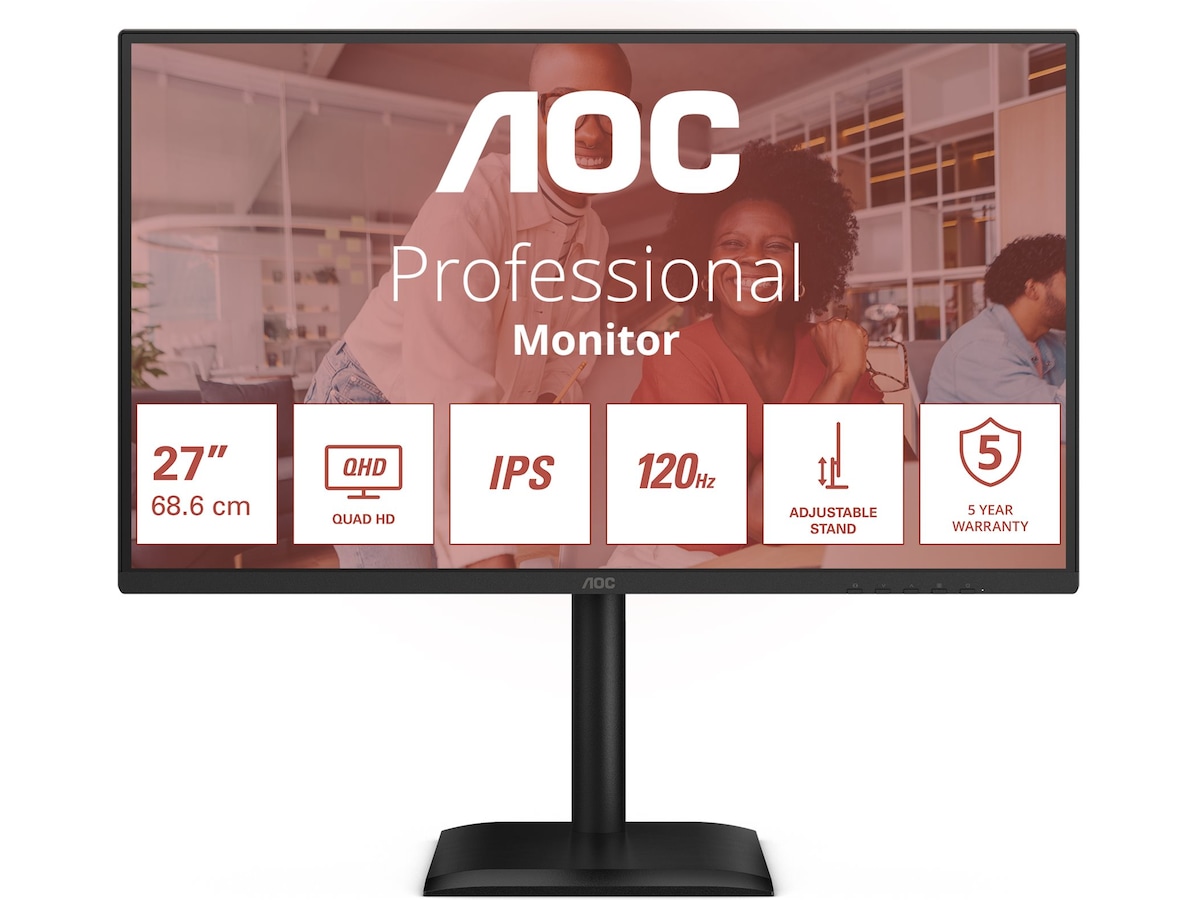 AOC 27" skärm Q27E4U Bildskärmar