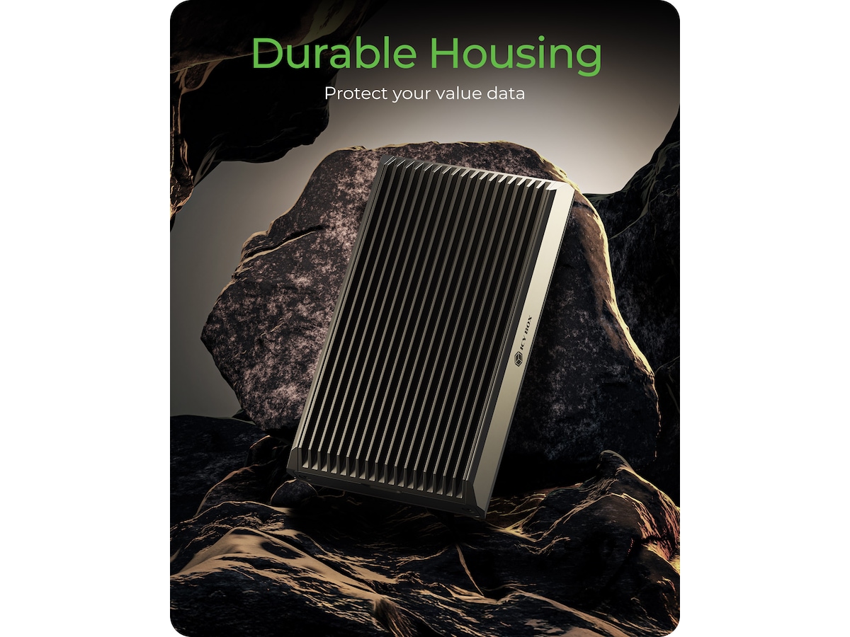 ICY BOX M.2 NVMe enclosure Externa Chassi