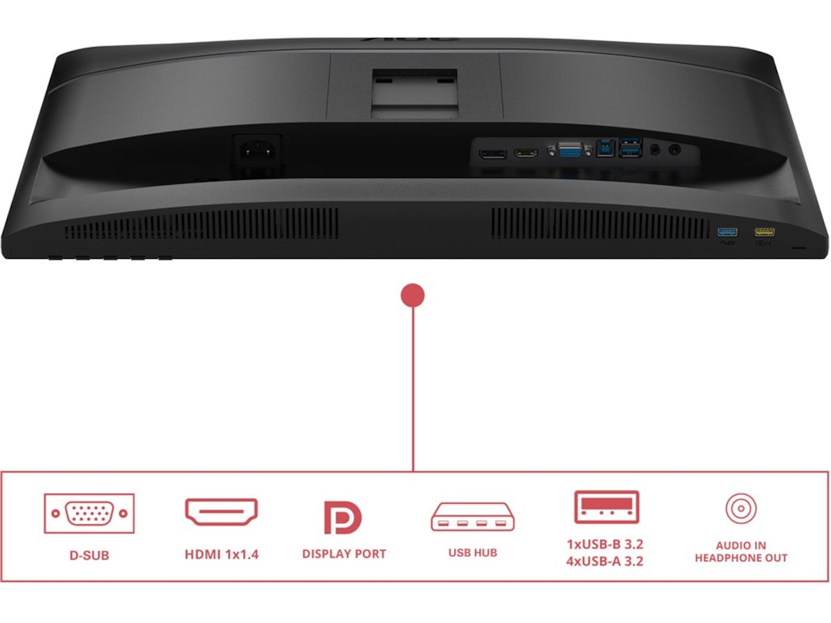 AOC 24" skærm 24E4U Bildskärmar