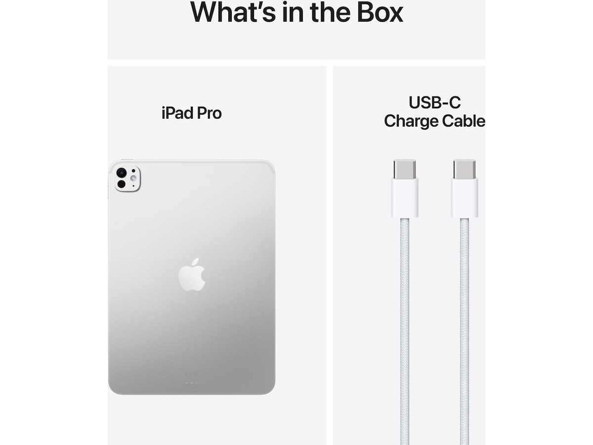 iPad Pro 11" (2025) 512GB WiFi (silver) Surfplattor