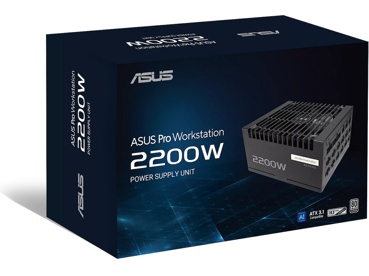 Asus Pro WS 2200W Platinum PSU Nätaggregat
