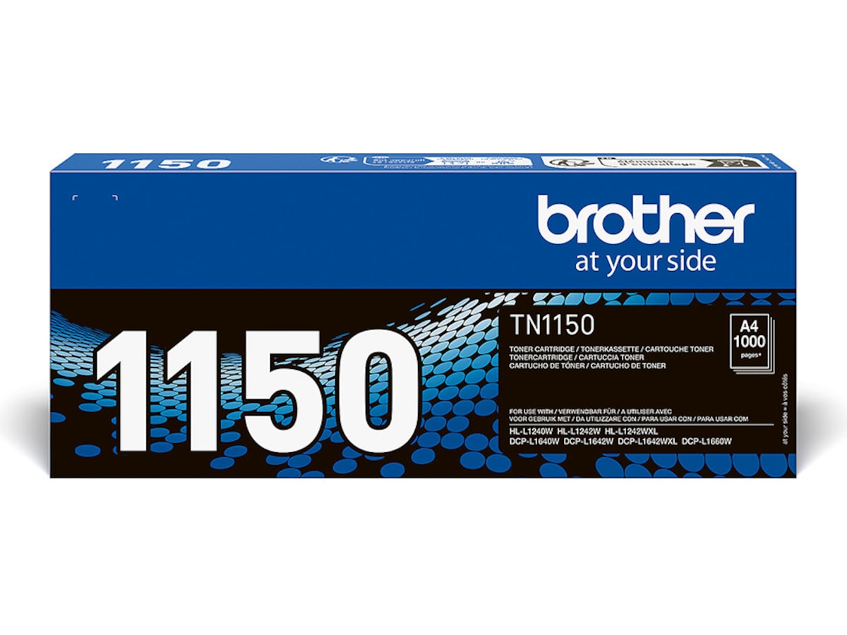 Brother toner TN-1150 Svart Lasertoner