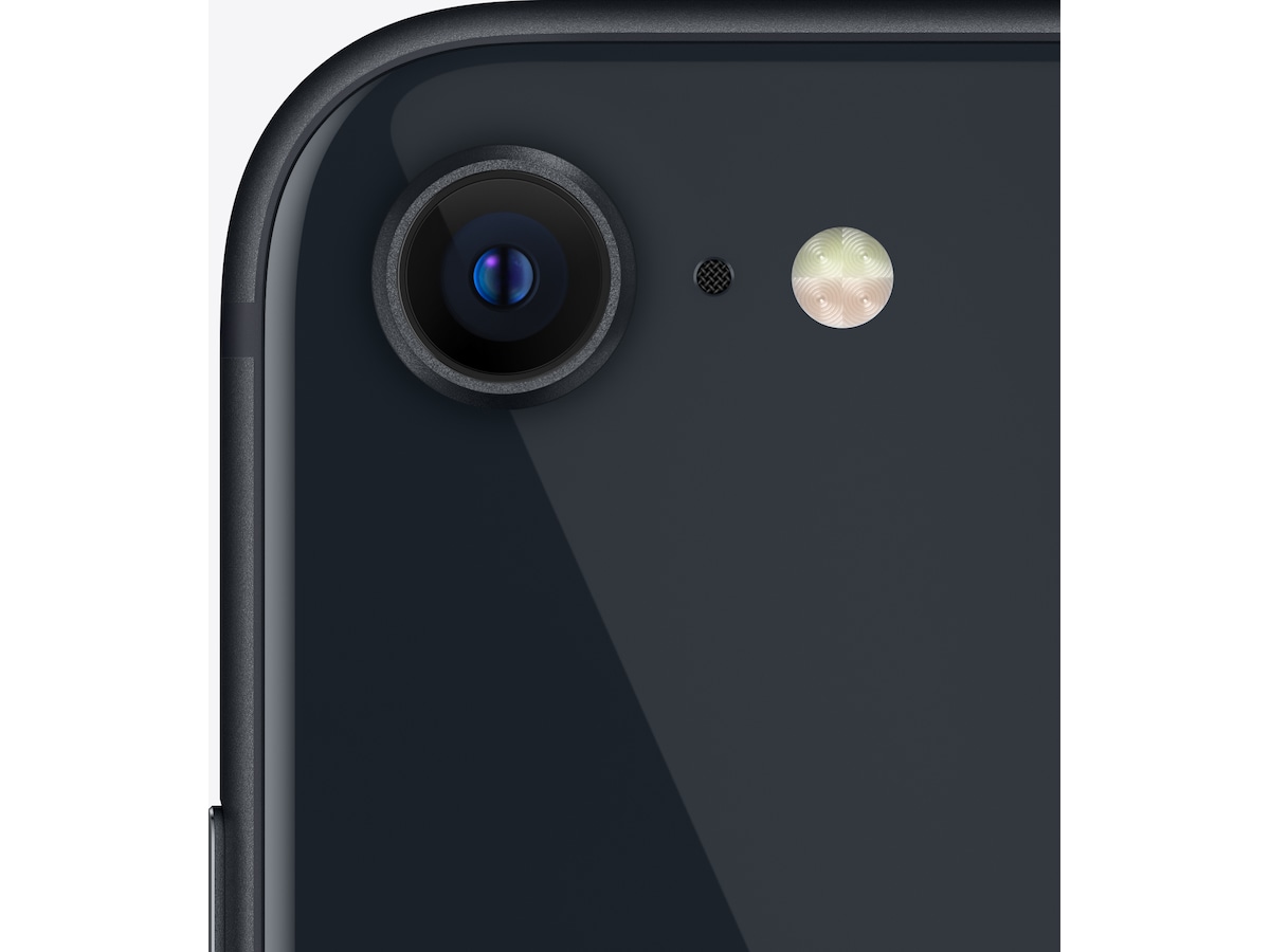 Apple iPhone SE (2022) 64GB (svart) - Gradering B Nästan nytt! - Renewed