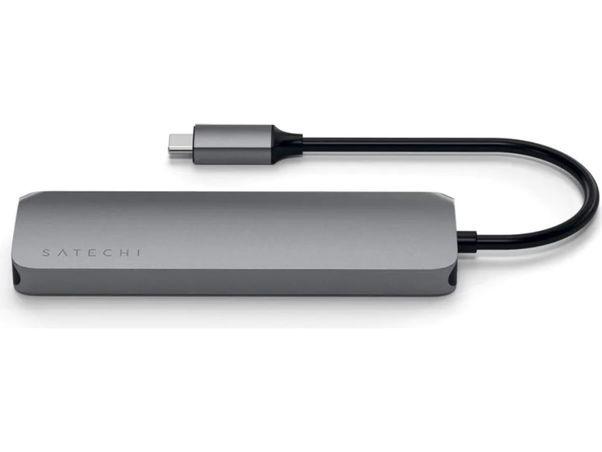 Satechi USB-C Multiport Pro Adapter 4K HDMI Dockningsstation och USB-hub