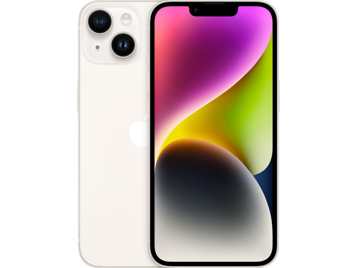 iPhone 14 128GB (stjärnglans) -  Gradering B Nästan nytt! - Renewed