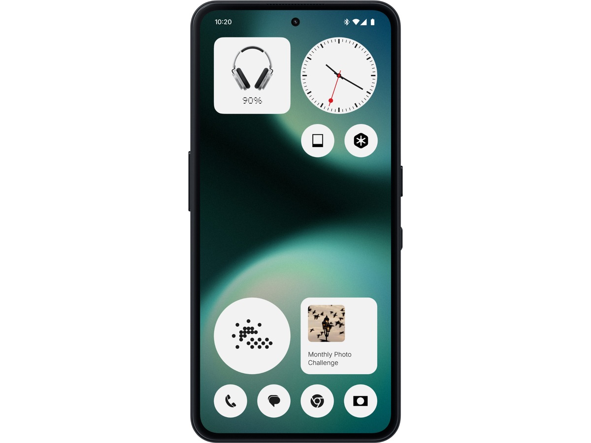 Nothing Phone (3a) Lite 128GB (svart) Mobiltelefoner