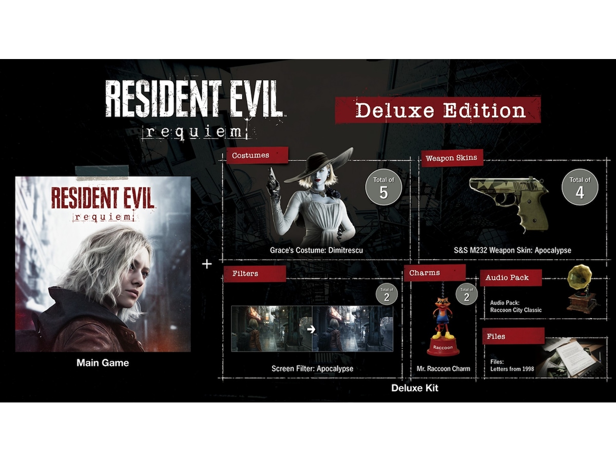 Resident Evil Requiem NSW2 (Steelbook DLX edition) Spill till Nintendo Switch 2