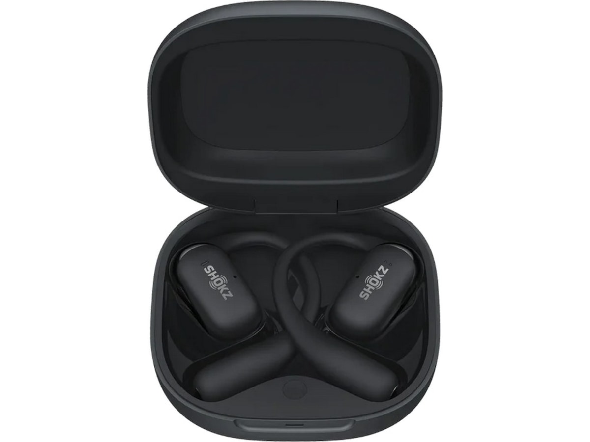 SHOKZ OpenFit 2+ Trådlösa Öronproppar, On-Ear (svart) In-ear hörlurar
