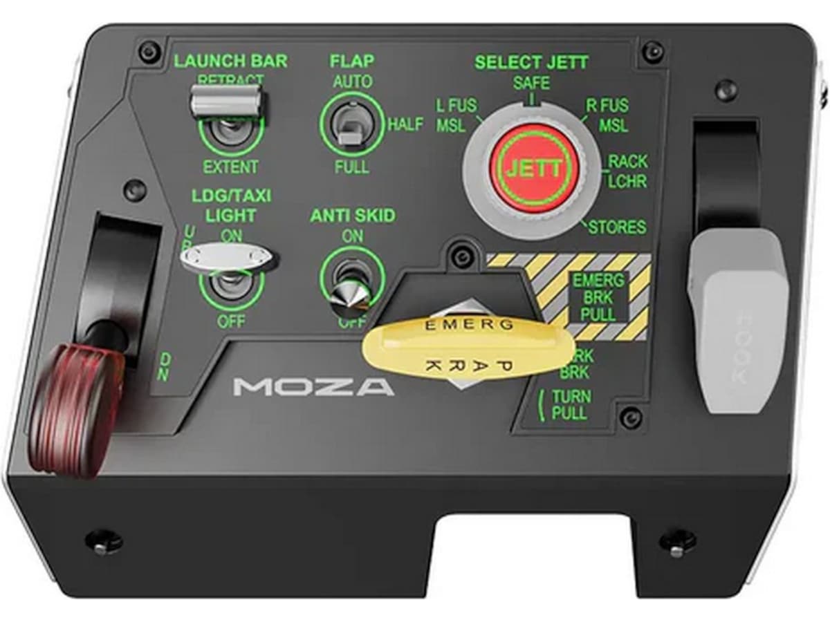 MOZA MTLP Panel Ratt och pedaler
