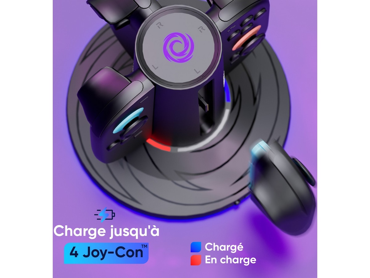 Oniverse Nintendo Switch 2 4 Joy-con laddningsdocka Tillbehör till spelkonsoler