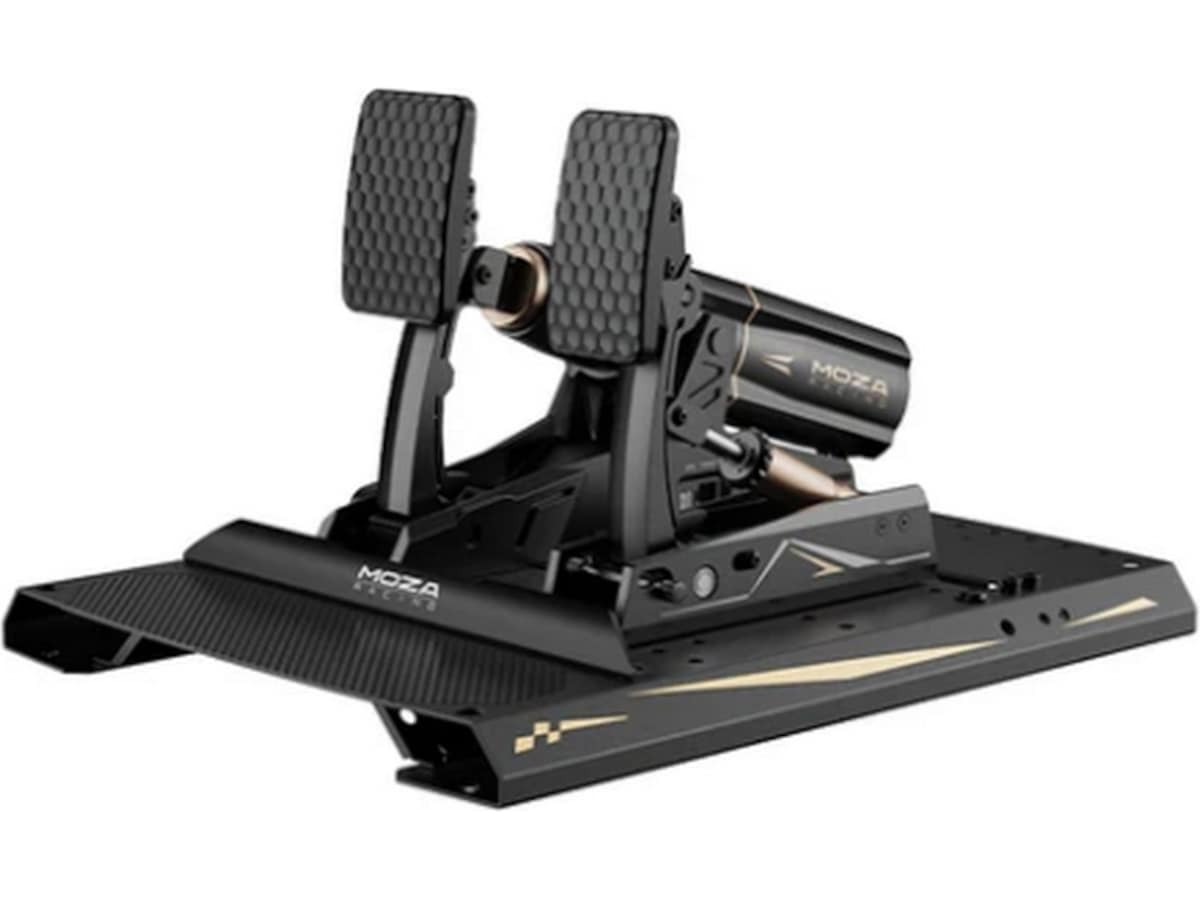 MOZA mBooster Active Pedal Set (med CRP2-gas) Ratt och pedaler